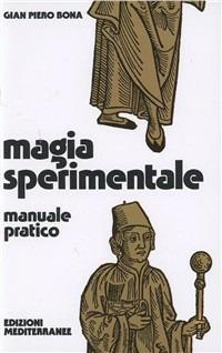 Magia sperimentale - Gian Piero Bona - copertina