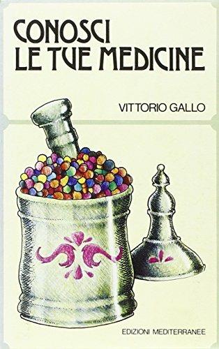 Conosci le tue medicine - Vittorio Gallo - copertina