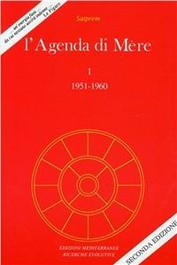 L' agenda di Mère. Vol. 1 - Satprem - copertina