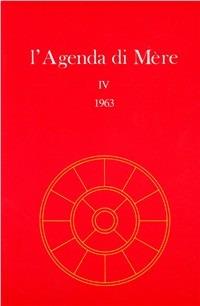 L' agenda di Mère. Vol. 4 - Satprem - copertina