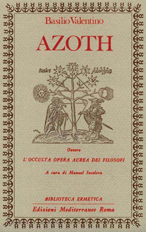 Azoth - Basilio Valentino - copertina