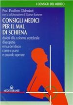 Consigli medici per il mal di schiena