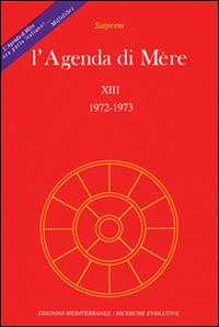 L'agenda di Mère. Vol. 13 - Satprem - copertina