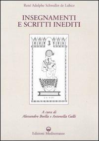 Insegnamenti e scritti inediti - Rene A. Schwaller de Lubicz - copertina