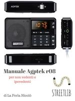 Manuale lettore mp3 AGPtek r08. Per non vedenti e ipovedenti