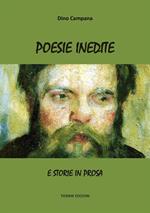 Poesie inedite. E storie in prosa