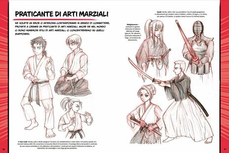 Disegnare manga eroine & eroi. Una guida interattiva per imparare a disegnare, passo passo, i personaggi e le scene manga. Ediz. a colori - Sonia Leong - 4