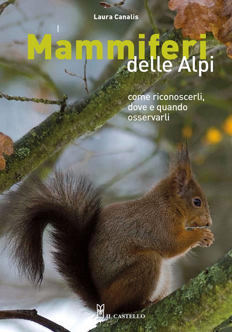 I mammiferi delle Alpi. Come riconoscerli, dove e quando osservarli - Laura Canalis - copertina