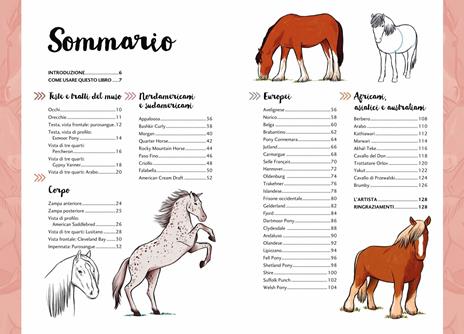 Cavalli e pony. Disegnare è facile. Ediz. a colori - Justine Lecouffe - 2