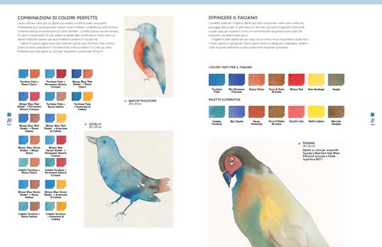 L'uso dei colori nell'acquerello. Manuale pratico per sperimentare e dare originalità alle vostre creazioni artistiche. Ediz. a colori - Julie Collins - 8