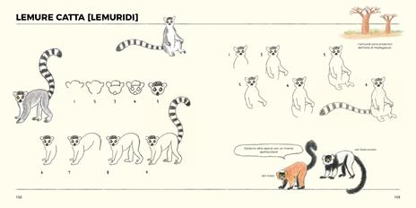 Disegnare animali con le matite colorate. Per principianti - Ai Akikusa - 8