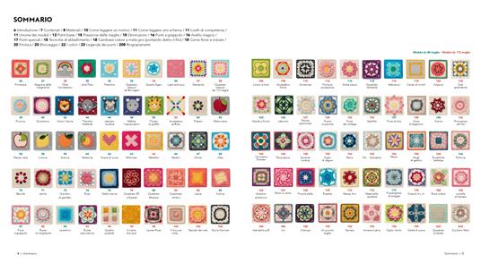 Moduli granny square. 100 motivi all'uncinetto da combinare tra loro - 2