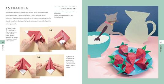 Fattoria in origami. 35 progetti facili e veloci per ricreare la vita in campagna. Ediz. a colori. Con 50 fogli per origami - Mari Ono - 5