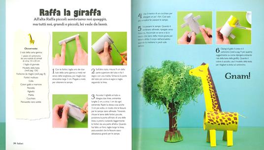 Crea il tuo zoo di carta. 35 progetti per bambini creati con il cartone da imballaggio. Ediz. a colori - Tracey Radford - 3