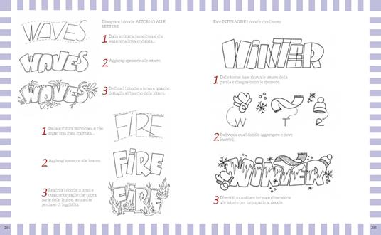 Doodlemania. Scarabocchia, disegna, crea! - Lucia Fabbri,Floriana Gallicchio - 9