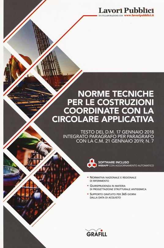 Norme tecniche per le costruzioni coordinate con la circolare applicativa. Con Contenuto digitale per download: software - copertina