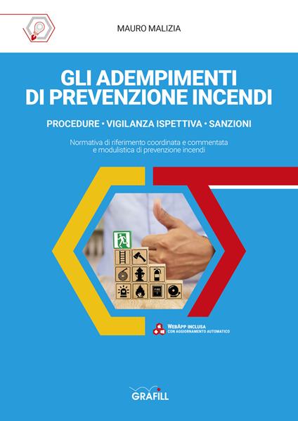 Gli adempimenti di prevenzione incendi. Con app - Mauro Malizia - copertina