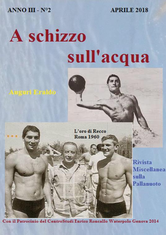 A schizzo sull'acqua (2018). Vol. 2: Aprile. - Enrico Roncallo - copertina