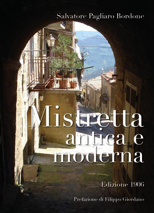 Mistretta antica e moderna - Salvatore Pagliaro Bordone - copertina