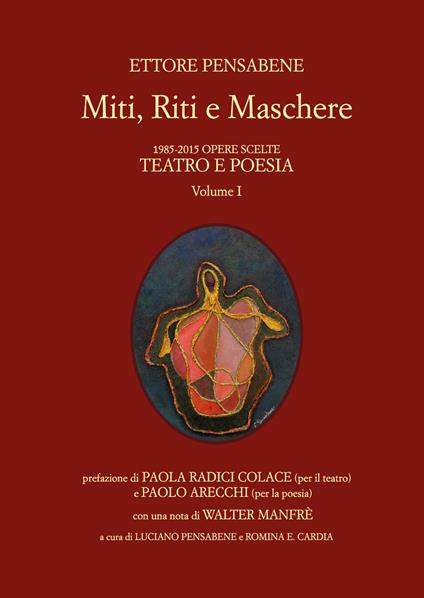 Miti, riti e maschere - Ettore Pensabene - copertina