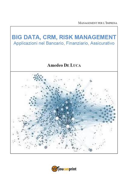 Big data, CRM, risk management. Applicazioni nel bancario, finanziario, assicurativo - Amedeo De Luca - copertina