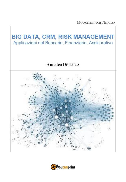 Big data, CRM, risk management. Applicazioni nel bancario, finanziario, assicurativo - Amedeo De Luca - copertina