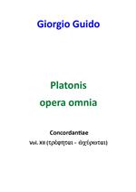 Platonis opera omnia. Concordantiae. Vol. 12