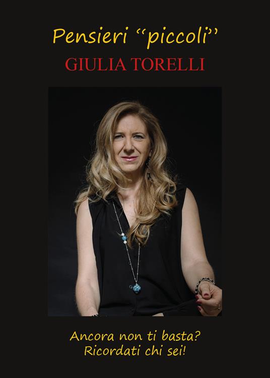Pensieri «piccoli» - Giulia Torelli - copertina