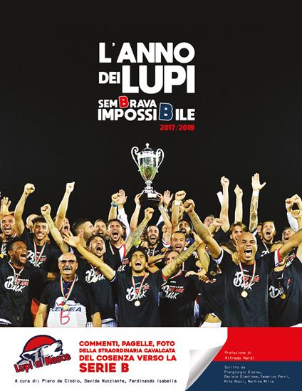 L' anno dei lupi: sembrava impossibile 2017-2018 - Lupi si nasce - copertina