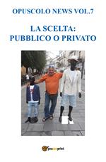 Opuscolo news. Vol. 7: scelta: pubblico o privato, La.