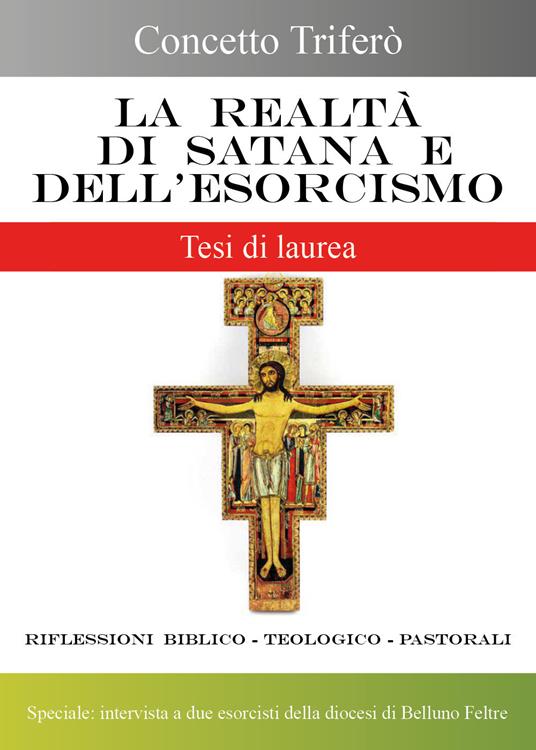 La realtà di Satana e dell'esorcismo - Concetto Triferò - copertina