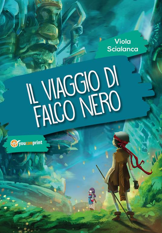 Il viaggio di Falco Nero - Viola Scialanca - copertina