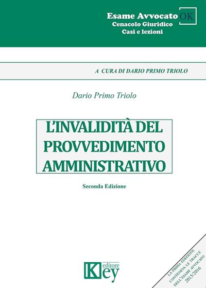 L’invalidità del provvedimento amministrativo - Dario Primo Triolo - ebook