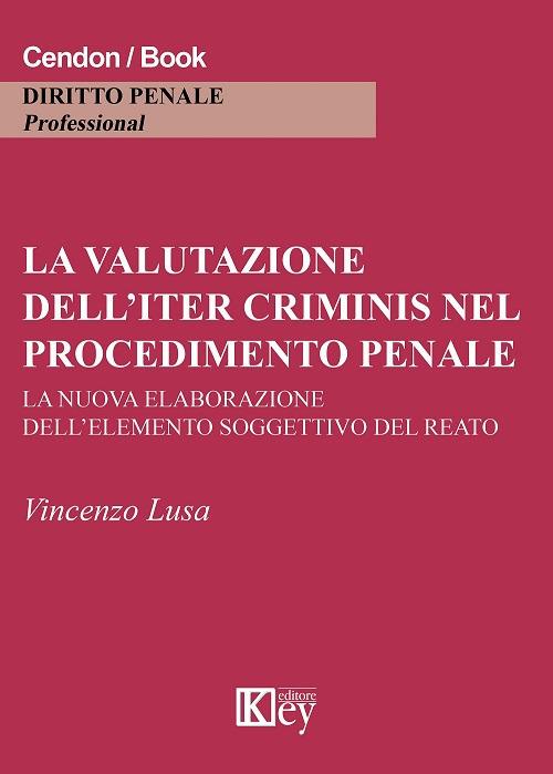 La valutazione dell'iter criminis nel procedimento penale - Vincenzo Lusa - copertina