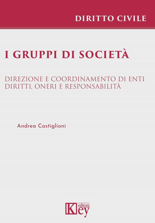 I gruppi di società. Direzione e coordinamento di enti. Diritti, oneri e responsabilità - Andrea Castiglioni - copertina