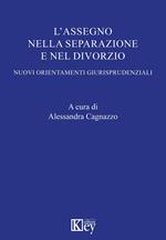 L' assegno nella separazione e nel divorzio