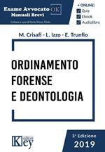 Ordinamento forense e deontologia