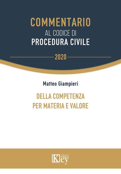 Della competenza per materia e valore - Matteo Giampieri - ebook