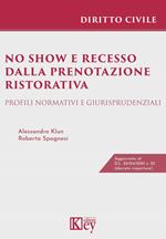 No show e recesso dalla prenotazione ristorativa. Profili normativi e giurisprudenziali