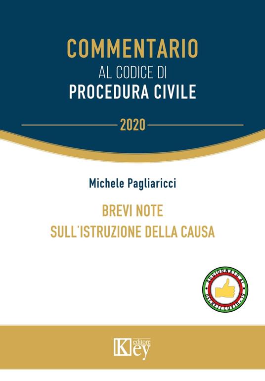 Brevi note sull'istruzione della causa - Michele Pagliaricci - ebook