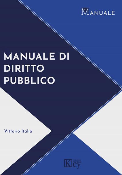 Manuale di diritto pubblico - Vittorio Italia - copertina