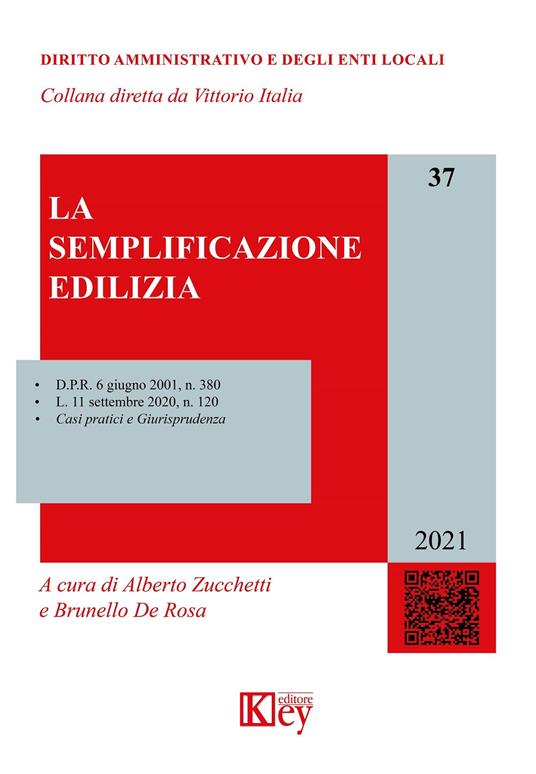 La semplificazione edilizia - copertina