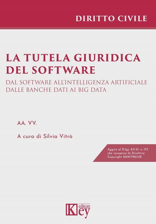 La tutela giuridica del software - copertina