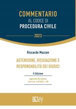 Astensione, ricusazione, poteri e responsabilità dei giudici