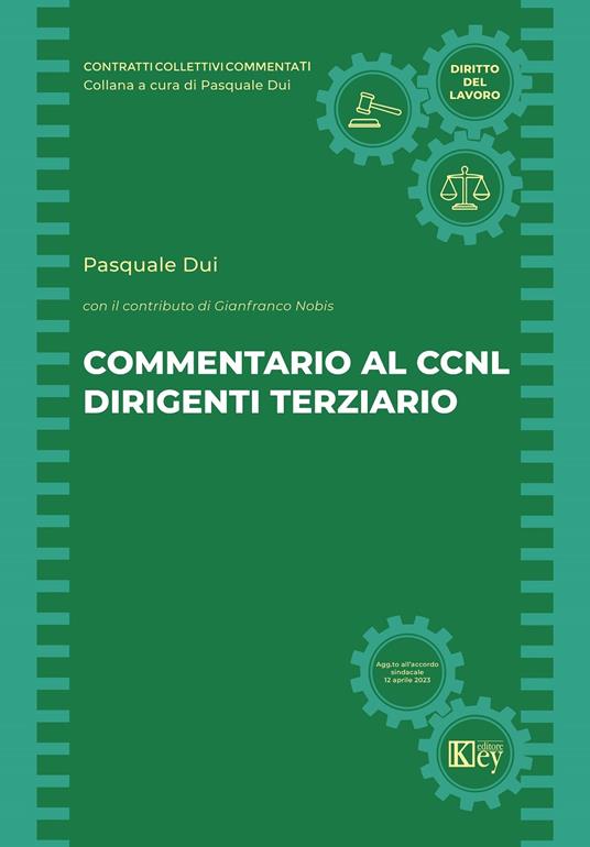 Commentario al CCNL dirigenti terziario - Pasquale Dui - copertina