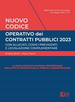 Nuovo codice operativo dei contratti pubblici 2023