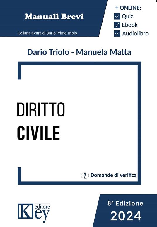 Diritto civile 2024 - Manuela Maria Lina Matta,Dario Primo Triolo - ebook