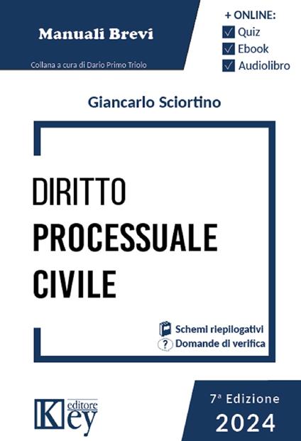 Diritto processuale civile 2024 - Giancarlo Sciortino - ebook