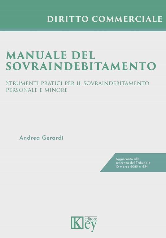 Manuale Del Sovraindebitamento - Andrea Gerardi - ebook