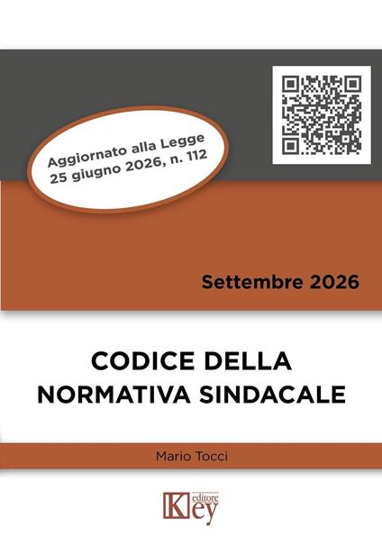 Codice della normativa sindacale 2026 - Tocci Mario - ebook
